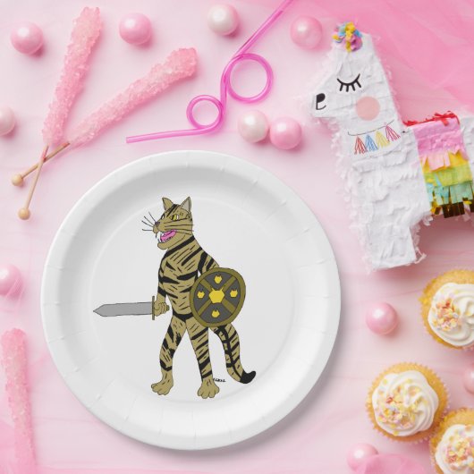 Warrior Cat Pappteller (Party)
