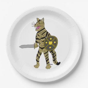 Warrior Cat Pappteller