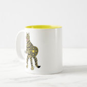 Warrior Cat Zweifarbige Tasse (Vorderseite Links)
