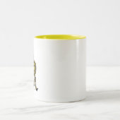 Warrior Cat Zweifarbige Tasse (Mittel)