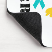 Warrior Chick Ovarian Cancer Mousepad (Ecke)