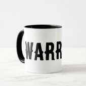 Warrior Coffee Tasse (Vorderseite Links)