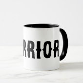 Warrior Coffee Tasse (VorderseiteRechts)