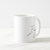 Warrior Coffee Tasse, Individuelle Name Warrior Ta Kaffeetasse (VorderseiteRechts)