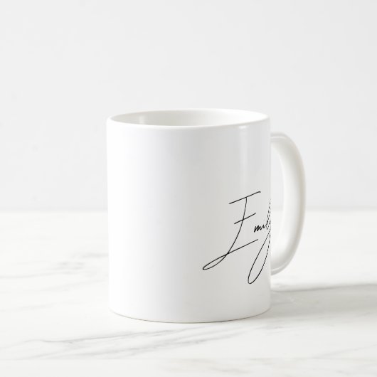 Warrior Coffee Tasse, Individuelle Name Warrior Ta Kaffeetasse (VorderseiteRechts)