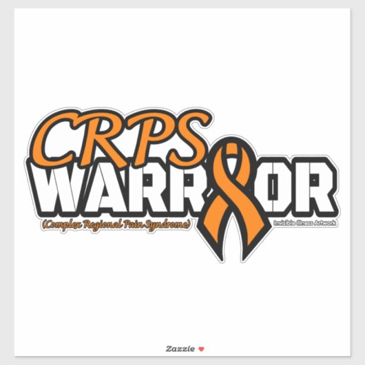 WARRIOR...CRPS AUFKLEBER (Blatt)