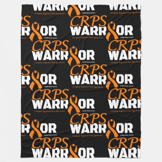 WARRIOR...CRPS FLEECEDECKE (Vorderseite)