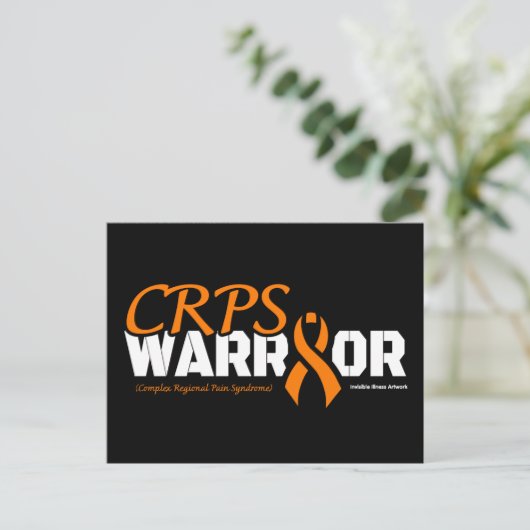 WARRIOR...CRPS POSTKARTE (Stehend Vorderseite)