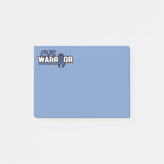 WARRIOR...CVS POST-IT KLEBEZETTEL (Vorderseite)