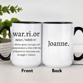 Warrior-Definition Tasse