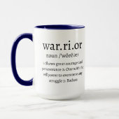 Warrior Definition-Tasse Tasse (Links)