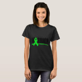 Warrior Depression Anxiety Mental Health Awareness T-Shirt (Vorne ganz)