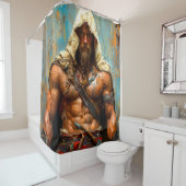 Warrior-Duschvorhang Duschvorhang (Beispiel)