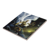 Warrior Fantasy Angel Sword Fliese (Seite)