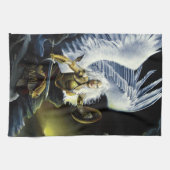 Warrior Fantasy Angel Sword Geschirrtuch (Horizontal)