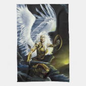 Warrior Fantasy Angel Sword Geschirrtuch (Vertikal)