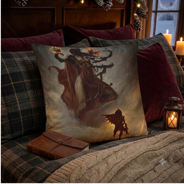 Warrior Fantasy Pillow Kissen (Von Creator hochgeladen)