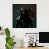 Warrior Fantasy Poster (Heimbüro)