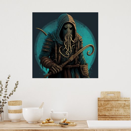 Warrior Fantasy Poster (Küche)