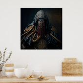 Warrior Fantasy Poster (Küche)