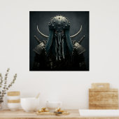 Warrior Fantasy Poster (Küche)
