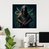 Warrior Fantasy Poster (Heimbüro)