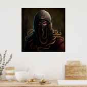 Warrior Fantasy Poster (Küche)