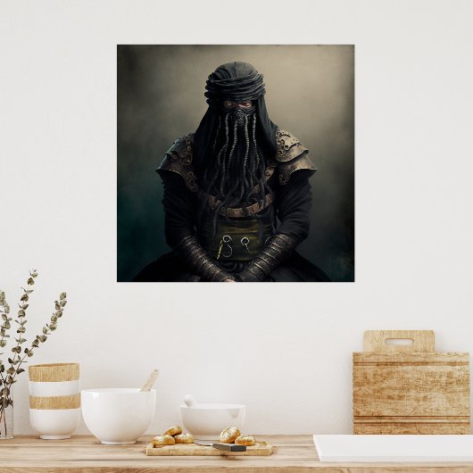 Warrior Fantasy Poster (Küche)