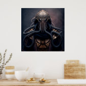 Warrior Fantasy Poster (Küche)