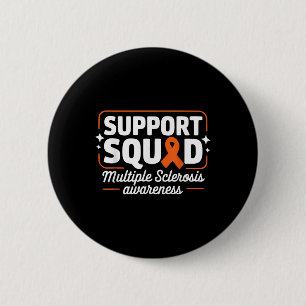 Warrior Frau Support Squad Multiple Sklerose Awa Button