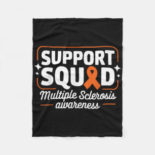 Warrior Frau Support Squad Multiple Sklerose Awa Fleecedecke