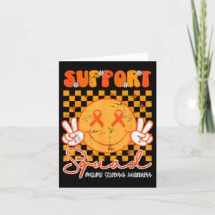 Warrior Frau Support Squad Multiple Sklerose Awa Karte