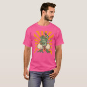Warrior Frog Samurai T-Shirt (Vorne ganz)