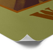 WARRIOR! Gewichtheben-Poster Poster (Ecke)