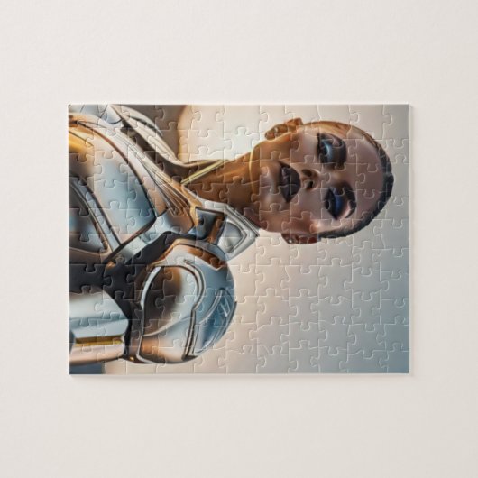 Warrior Girl of the Future Puzzle (Horizontal)