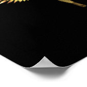 Warrior Girl Poster (Ecke)