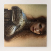 Warrior Goddess AI generierte Jigsaw Puzzle (Horizontal)