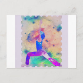 Warrior Goddess Yoga Series Postkarte
