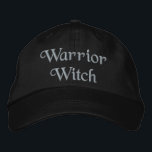 Warrior Hexe Zitat Lila Black Personal Bestickte Baseballkappe<br><div class="desc">Eine personalisierte Warrior Hexe lila bestickt,  schwarze Baseballkappe. Eine moderne Hexe,  die Geburtstagsgeschenk und Accessoires Idee.</div>