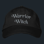 Warrior Hexe Zitat Lila Black Personal Bestickte Baseballkappe<br><div class="desc">Eine personalisierte Warrior Hexe lila bestickt,  schwarze Baseballkappe. Eine moderne Hexe,  die Geburtstagsgeschenk und Accessoires Idee.</div>