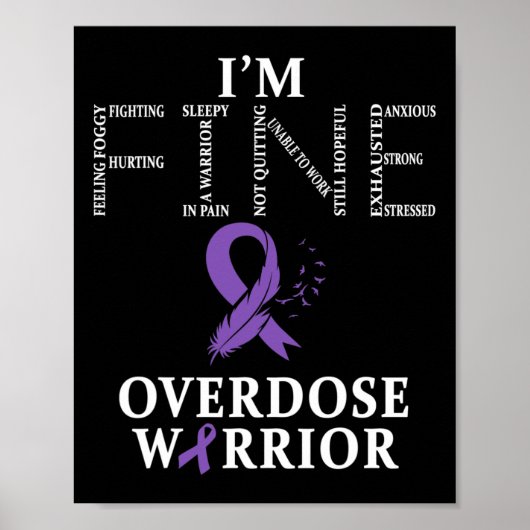 Warrior I'm Fine Poster (Vorne)