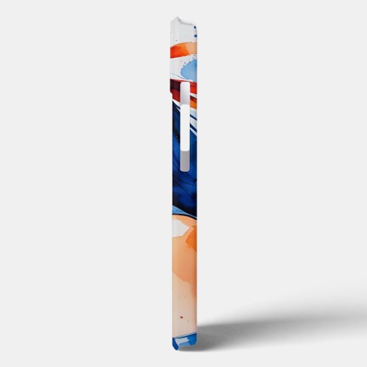 Warrior in Indigo Flames Case-Mate iPhone Hülle (Rückseite / Links)