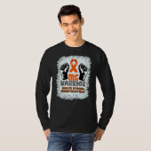 Warrior Indestrucable Multiple Sklerose Aware T-Shirt (Vorne ganz)