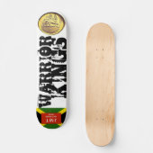 WARRIOR KINGS Skateboard, 7¾ Zoll Deck Skateboard (Vorderseite)