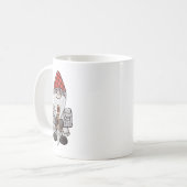 Warrior Knight Gnome Kaffeetasse (Vorderseite Links)