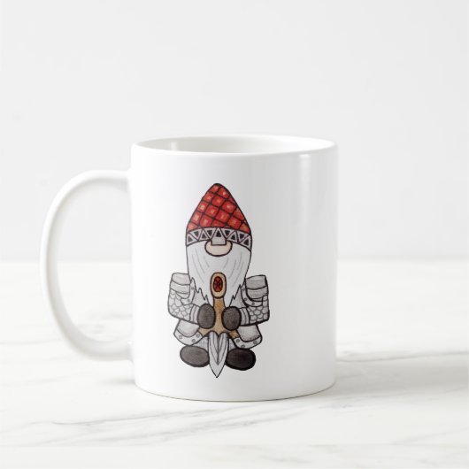 Warrior Knight Gnome Kaffeetasse (Links)