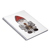 Warrior Knight Gnome Notizblock (Rechte Seite)