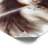 Warrior Lady Poster (Ecke)