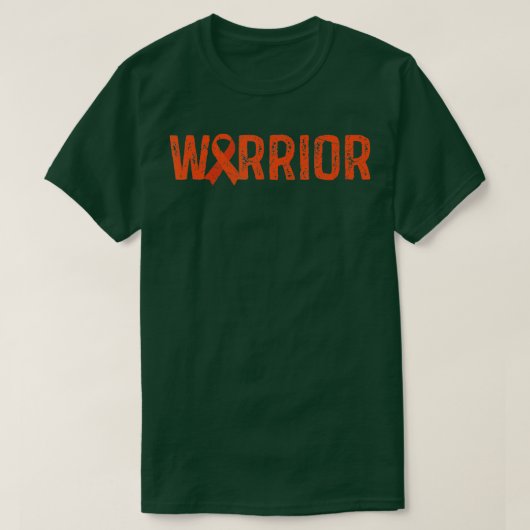 Warrior Leukemia Awareness T-Shirt (Design vorne)