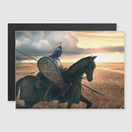 Warrior-Magnetkarte Magnetkarte (Vorne/Hinten)